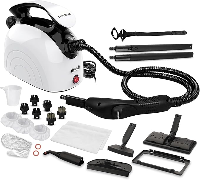 LoveBeat 21-Piece Household Steam Cleaner