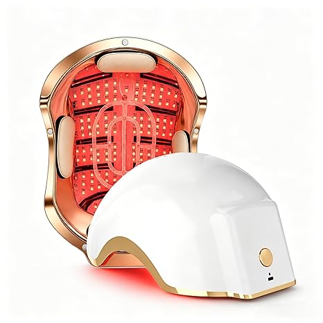 Laser Hair Growth Device LLLT Red Light Therapy Cap FDA Cleared for Thinning Hair