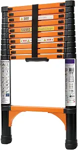 10.5FT Portable Lightweight Telescoping Ladder