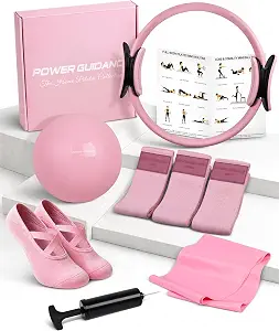 Pink Coordinated Home Pilates Starter Kit