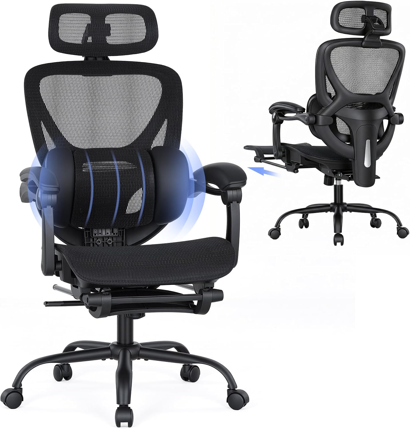 MALOL Ergonomic High-Back Executive Mesh Chair