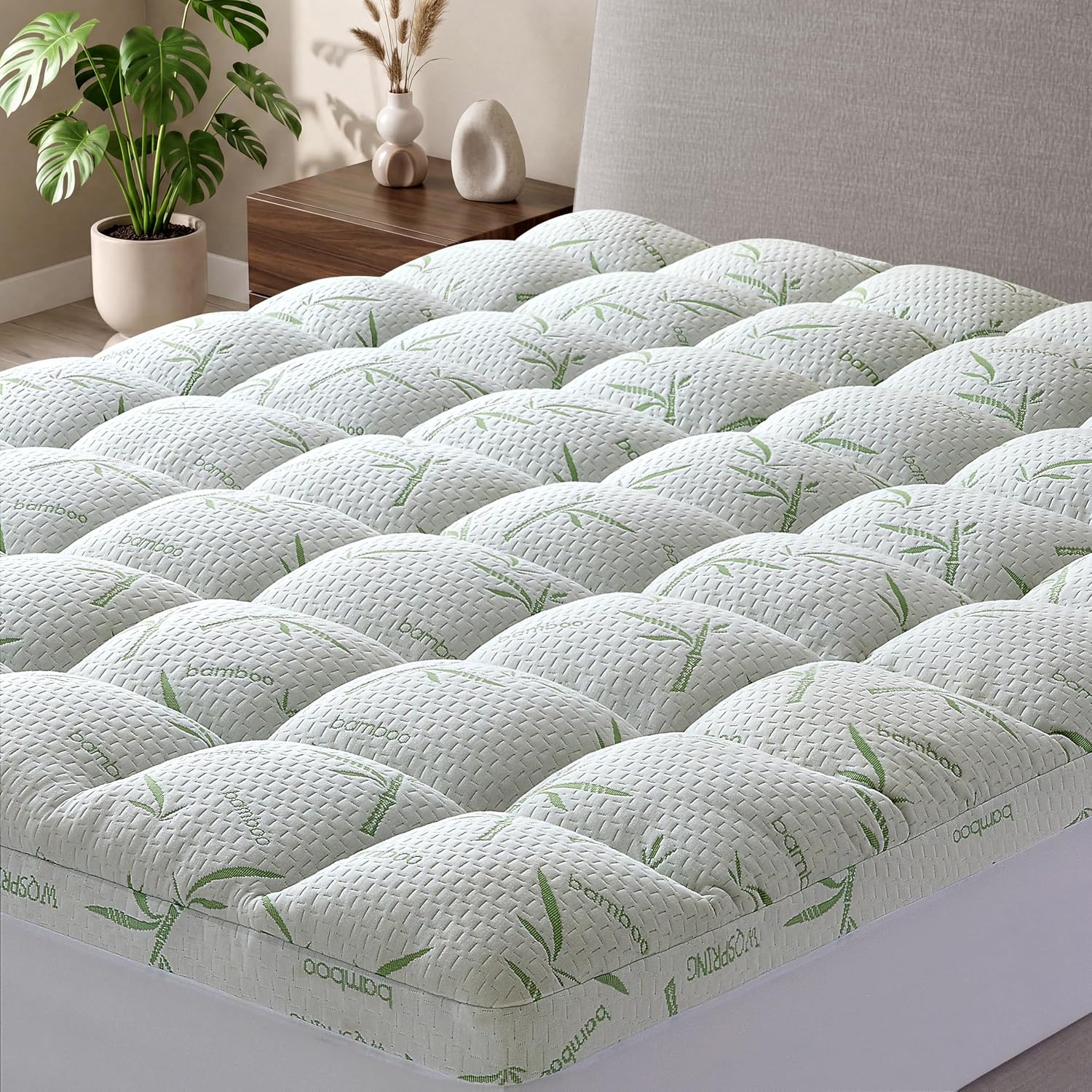 4″ Memory Foam Cooling Full Mattress Topper