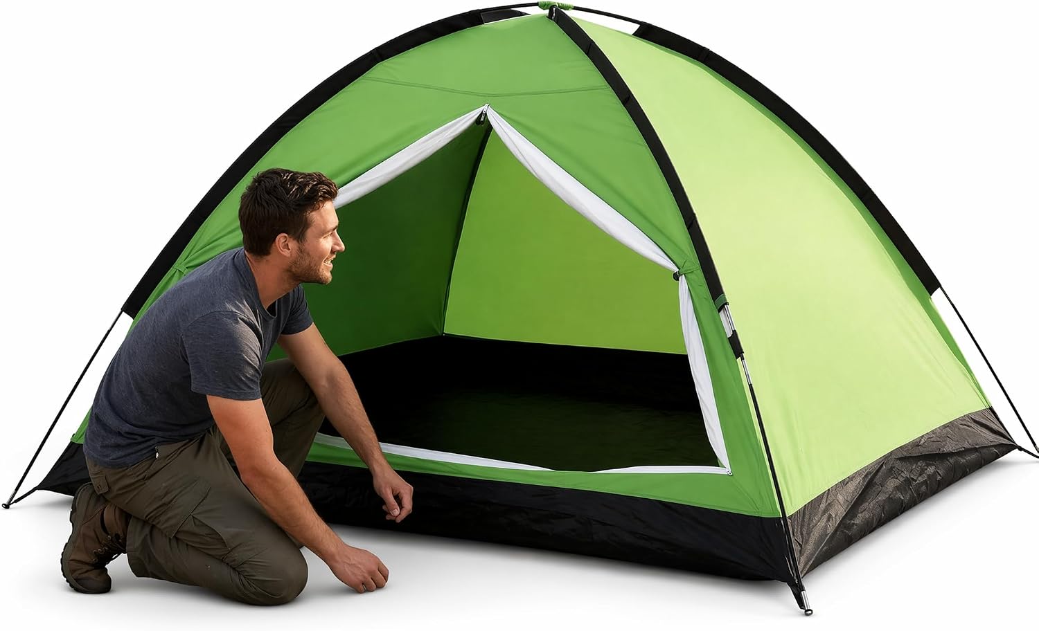 XL Lightweight 2-Person Waterproof Camping Tent