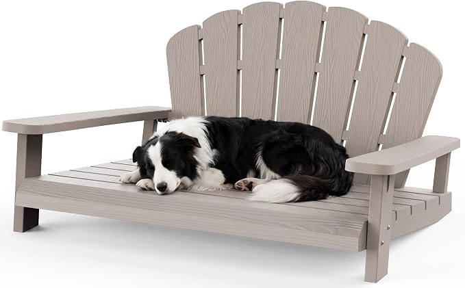Elevated Waterproof Outdoor Dog Lounge Couch
