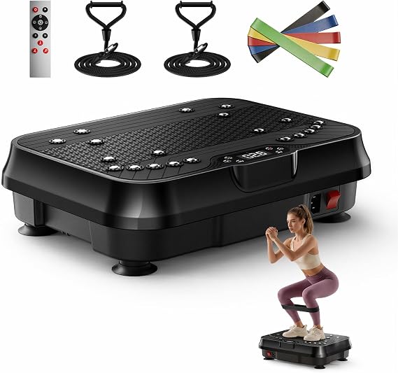 Whole-Body Vibration Plate Exercise Platform