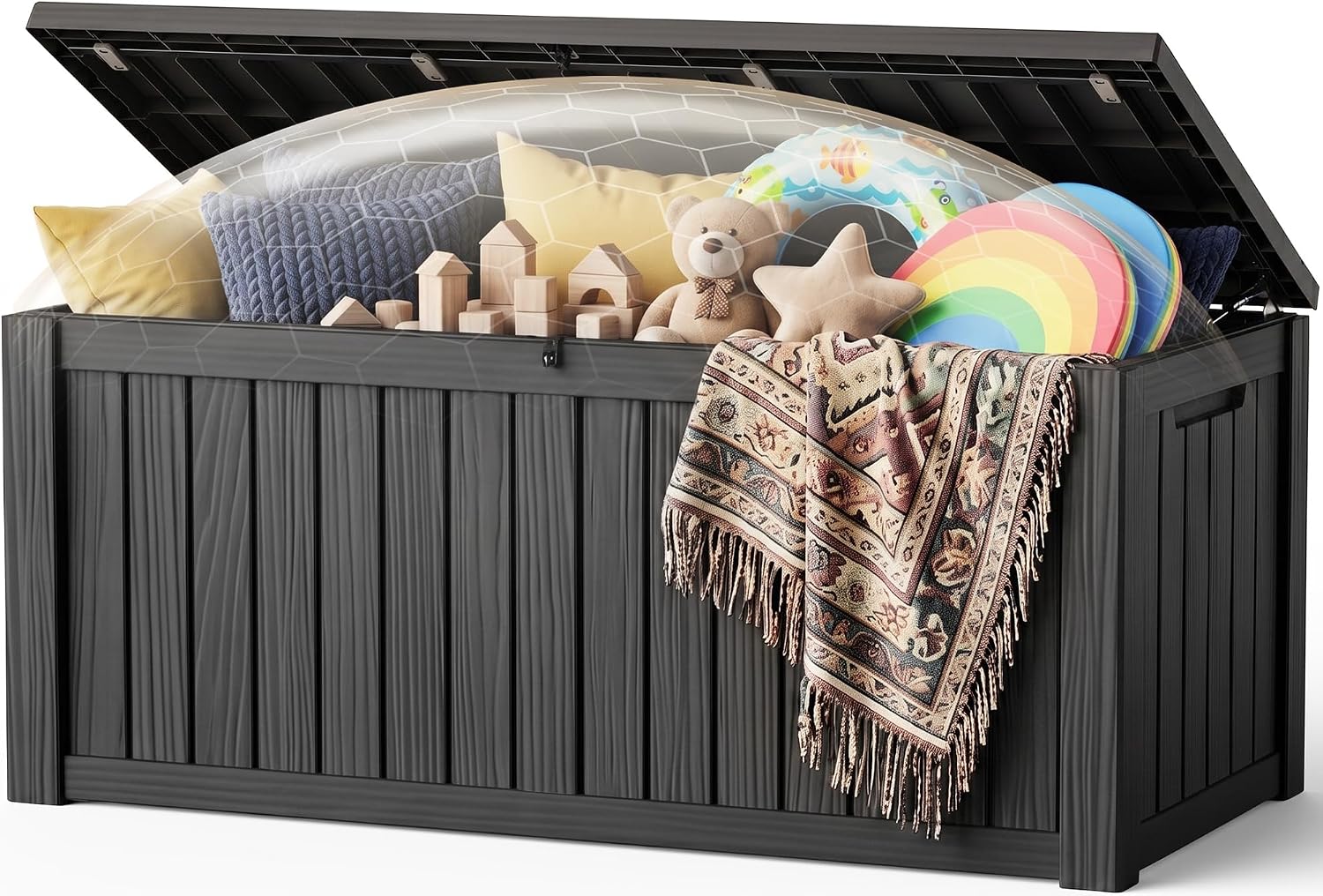 190 Gallon Gen 2 Resin Outdoor Deck Box