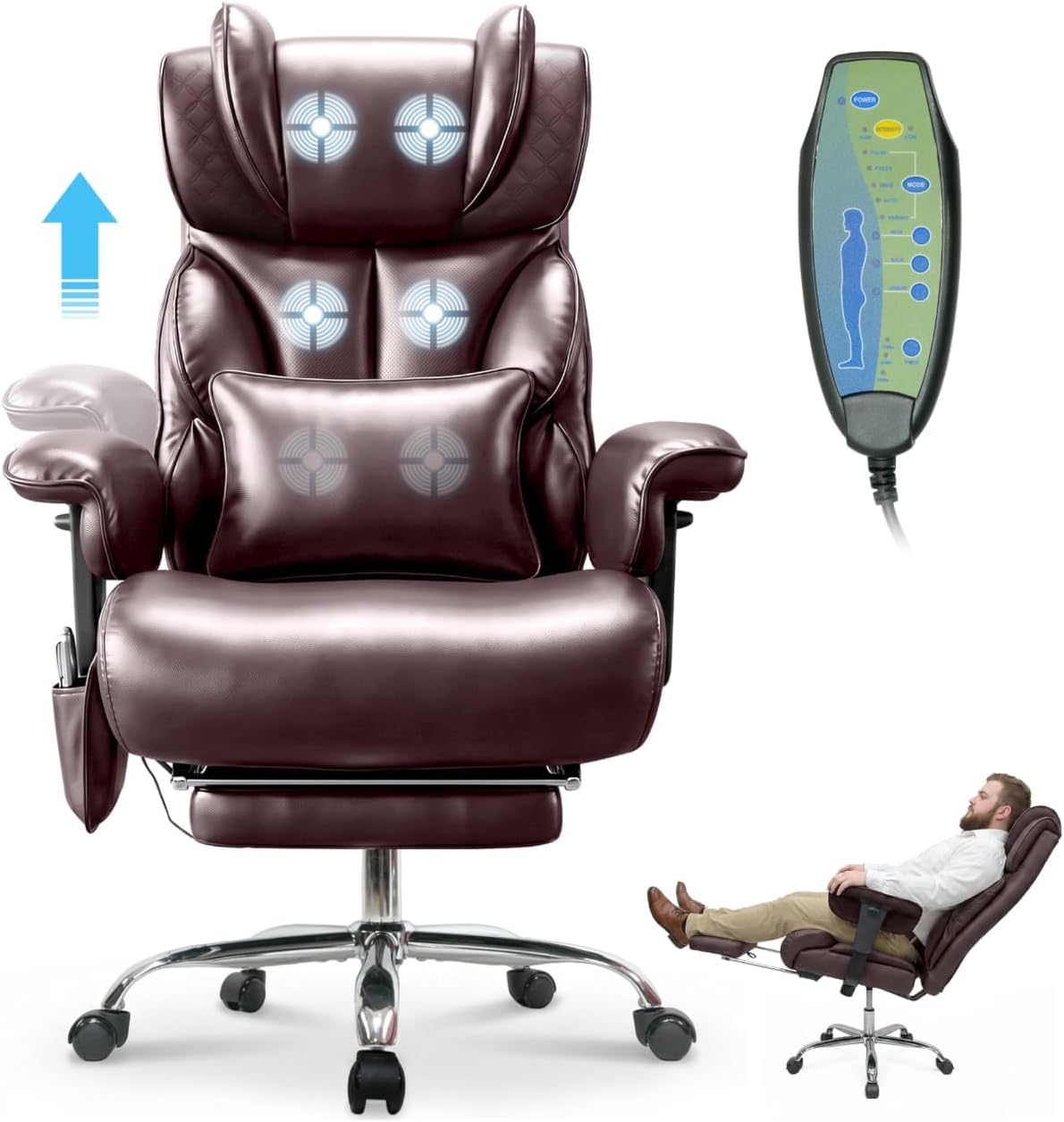 500LBS Massage Executive Office Chair