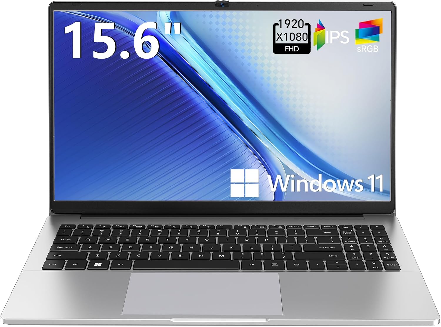 TUQ 15.6 Inch Windows 11 Student Laptop
