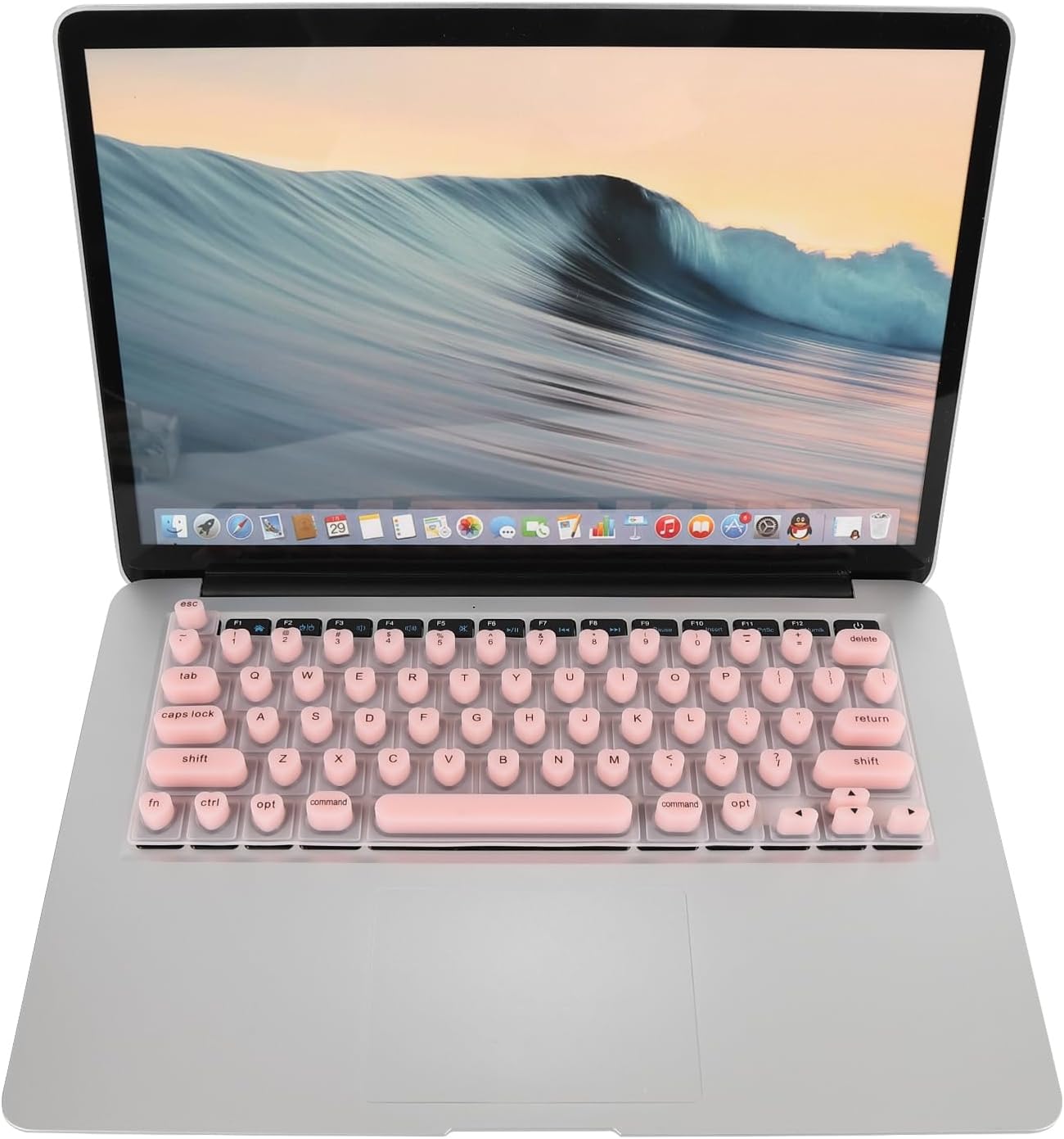 Raised Silicone Keyboard Cover for Long Nails