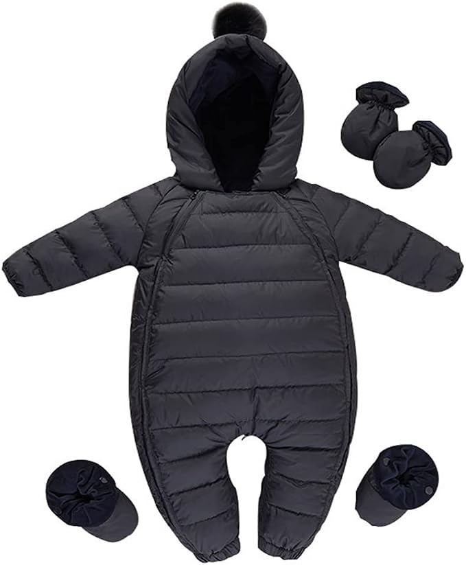 Waterproof Baby Down Winter Snowsuit
