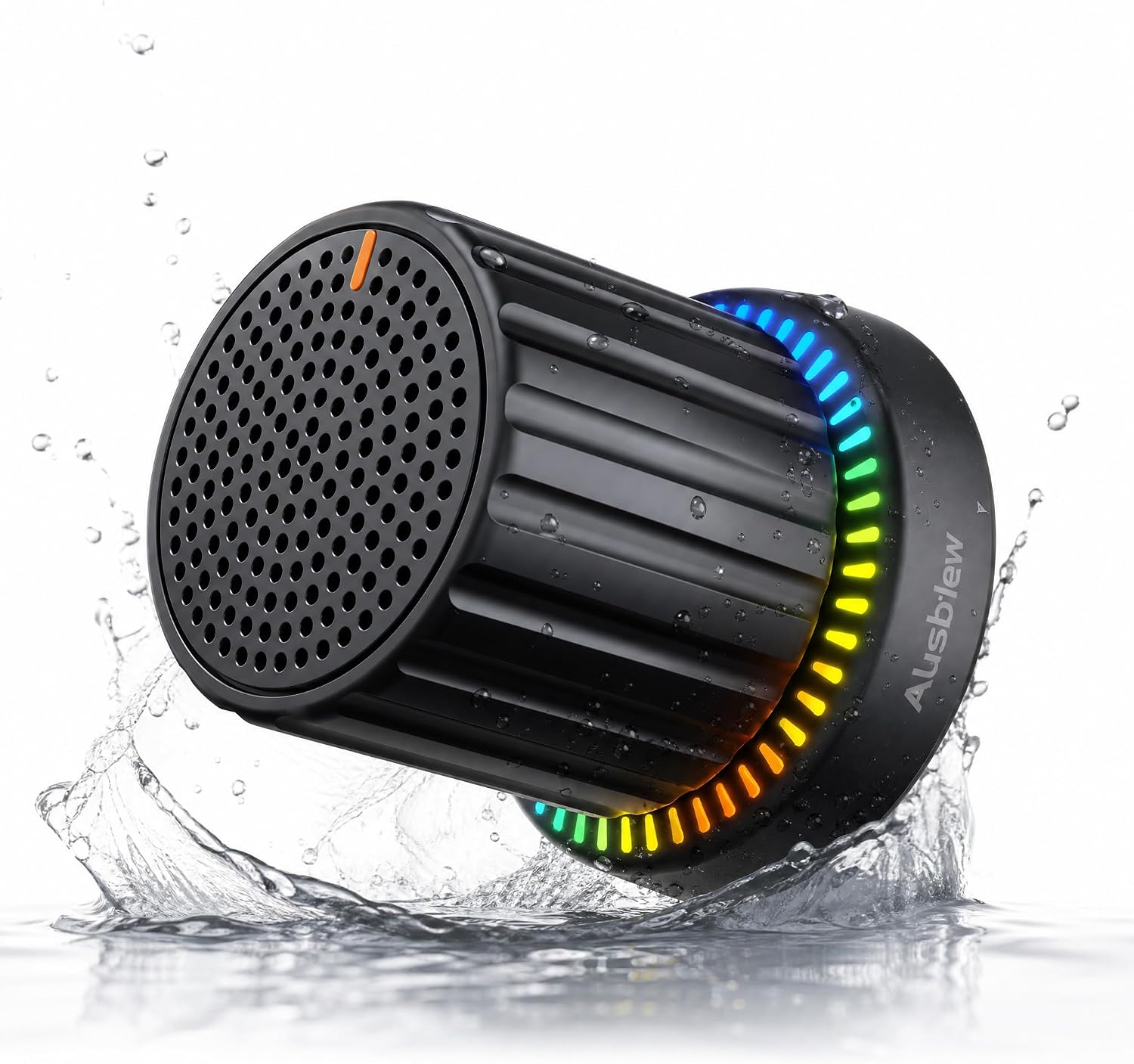 Magnetic Waterproof Shower Speaker with RGB Lights