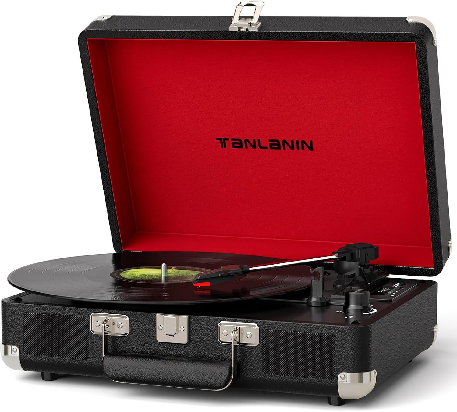 Vintage Suitcase Bluetooth Record Player