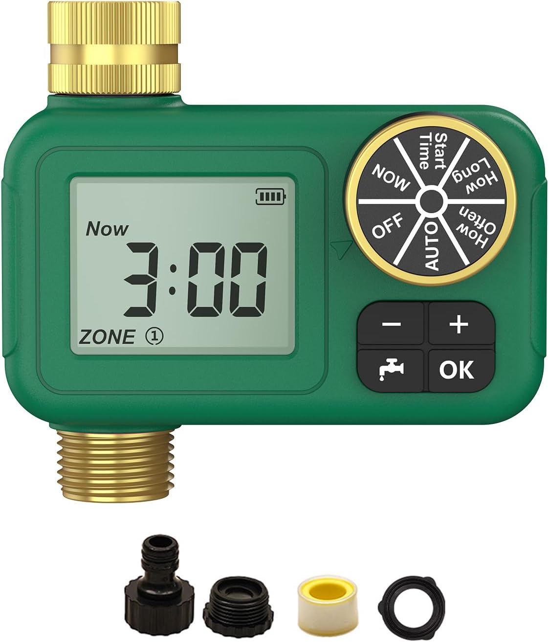 MOES 1-Outlet Programmable Water Timer for Garden Hose