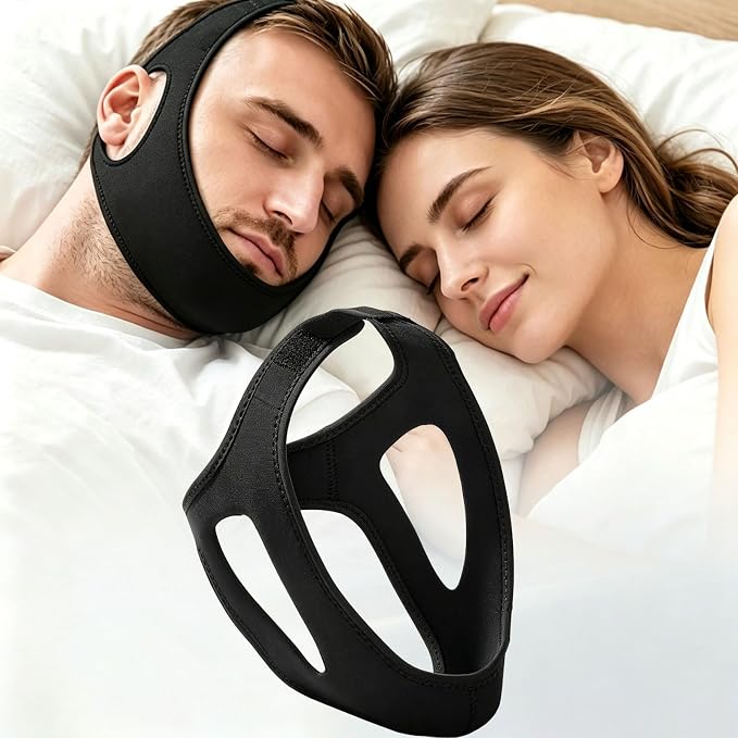 Anti-Snoring CPAP Chin Strap (Size Medium)