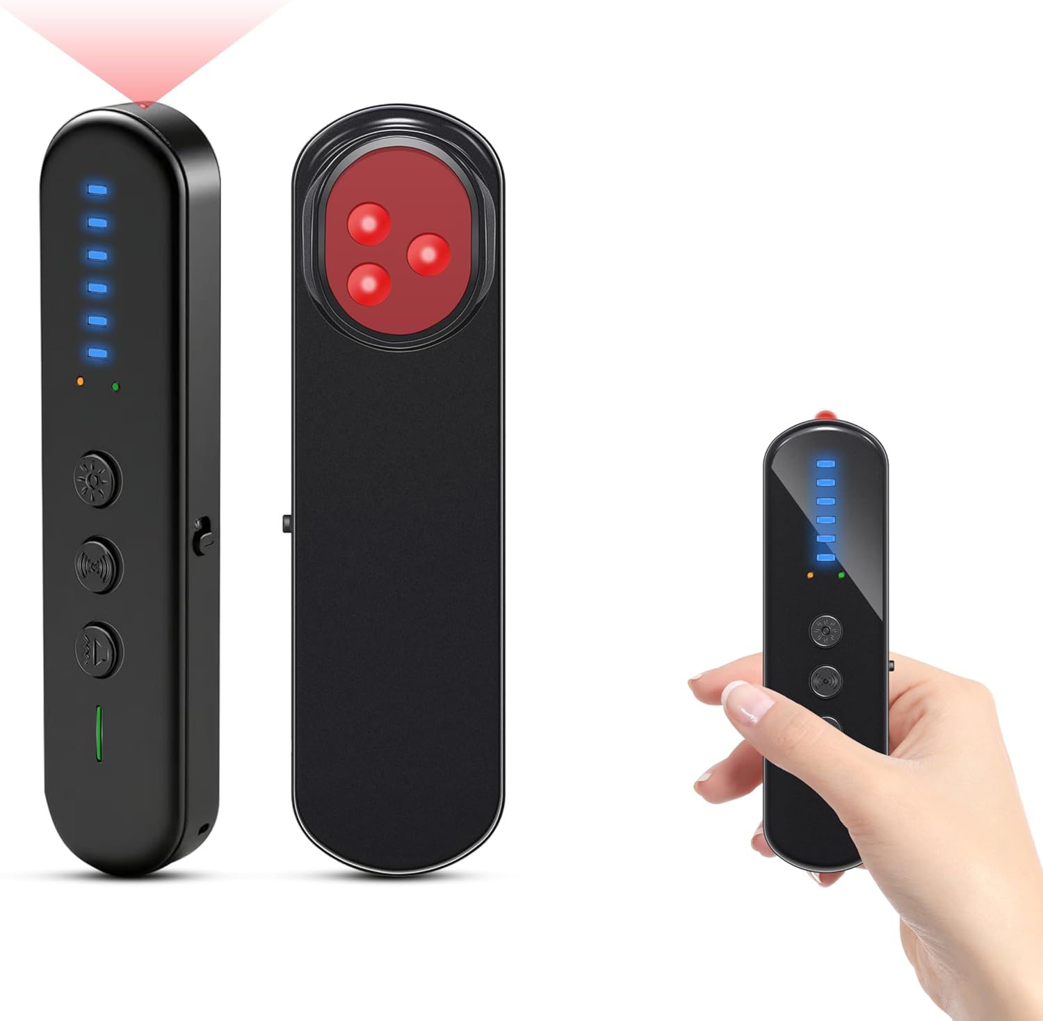 AOBOCAM Hidden Camera Detector & Anti-Spy Bug Finder Pen