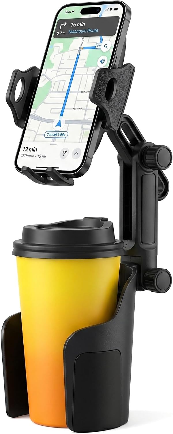 Expandable Base Car Cup Mount