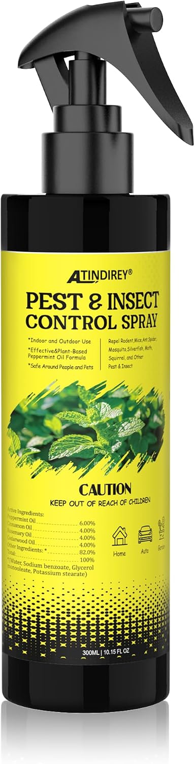 Peppermint Oil Natural Pest Repellent Spray