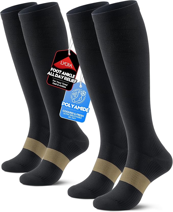 Unisex Compression Socks for Travel & Sports