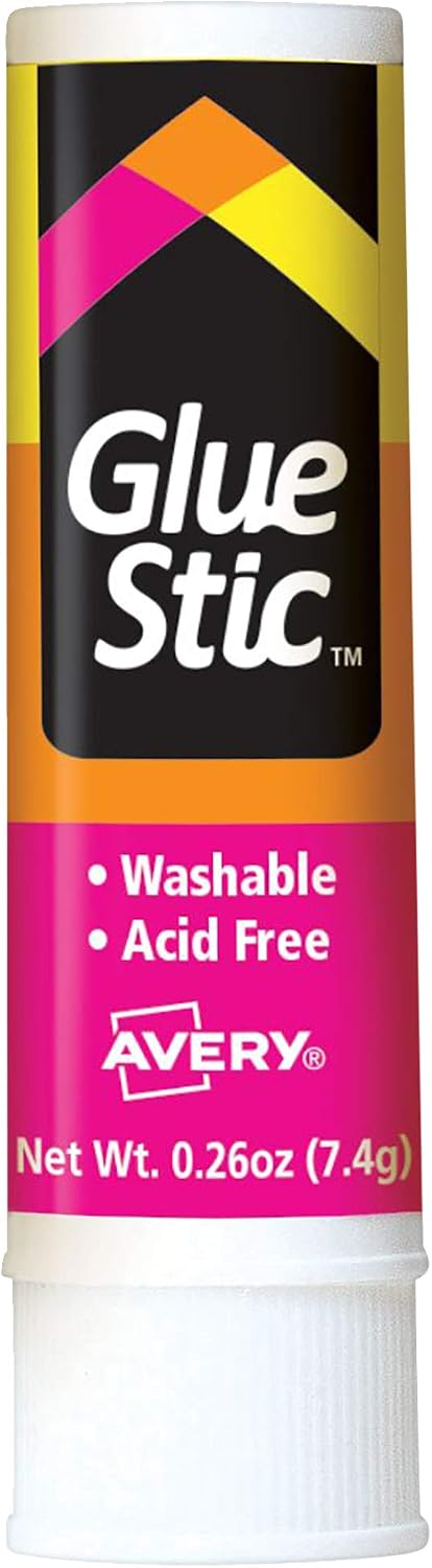 Avery Washable White Glue Stick