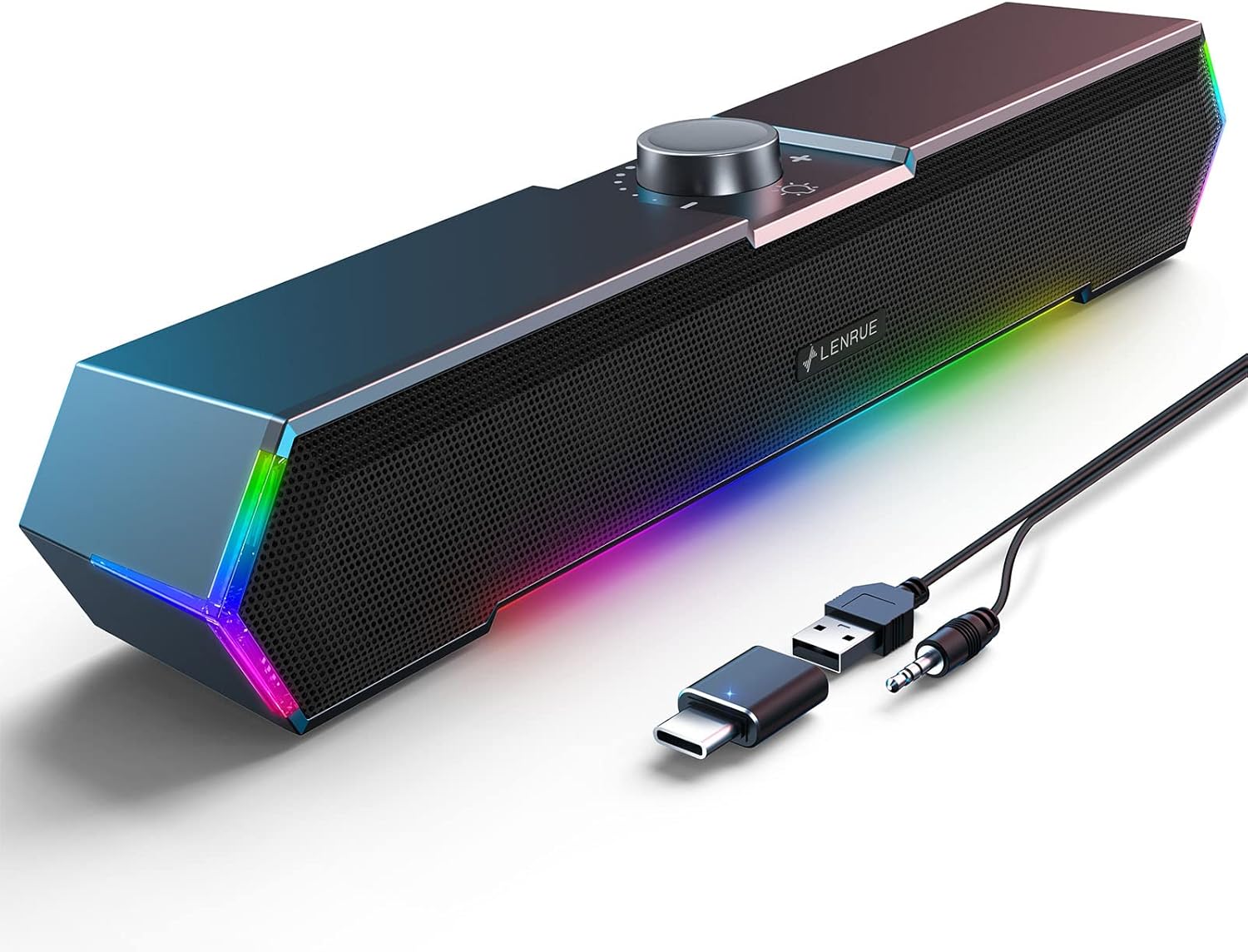 LENRUE G11 Desktop Computer Speakers