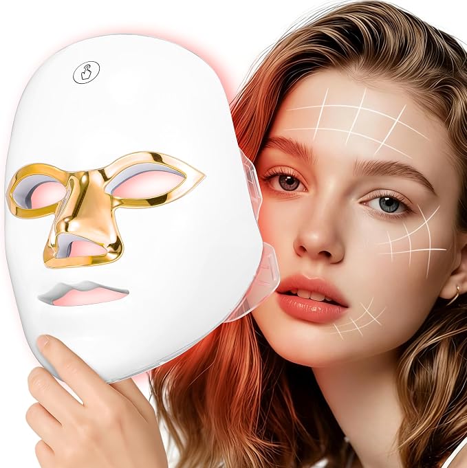 7+1 Color Cordless LED Light Therapy Face Mask