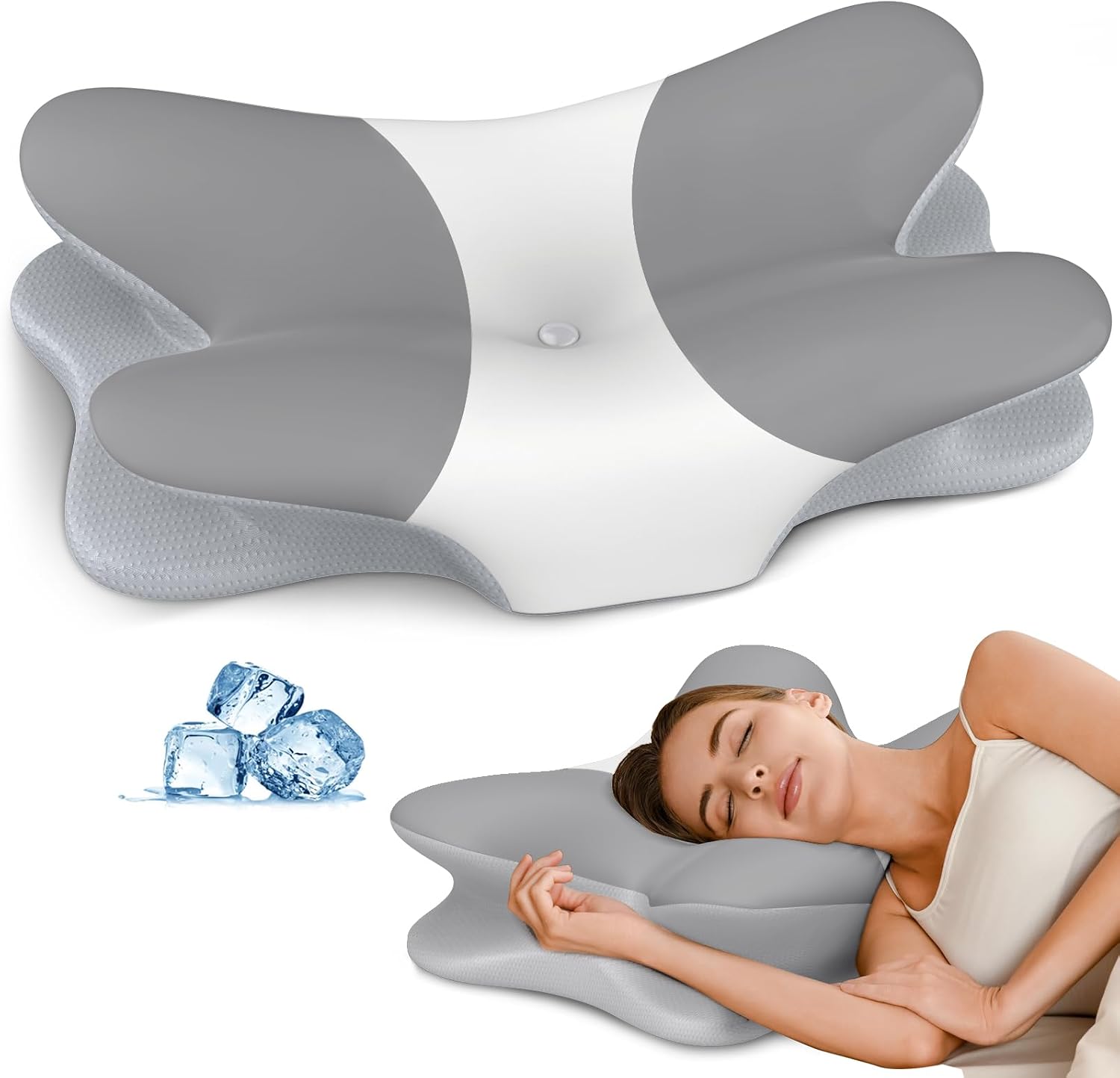 Ergonomic Cervical Support Pillow