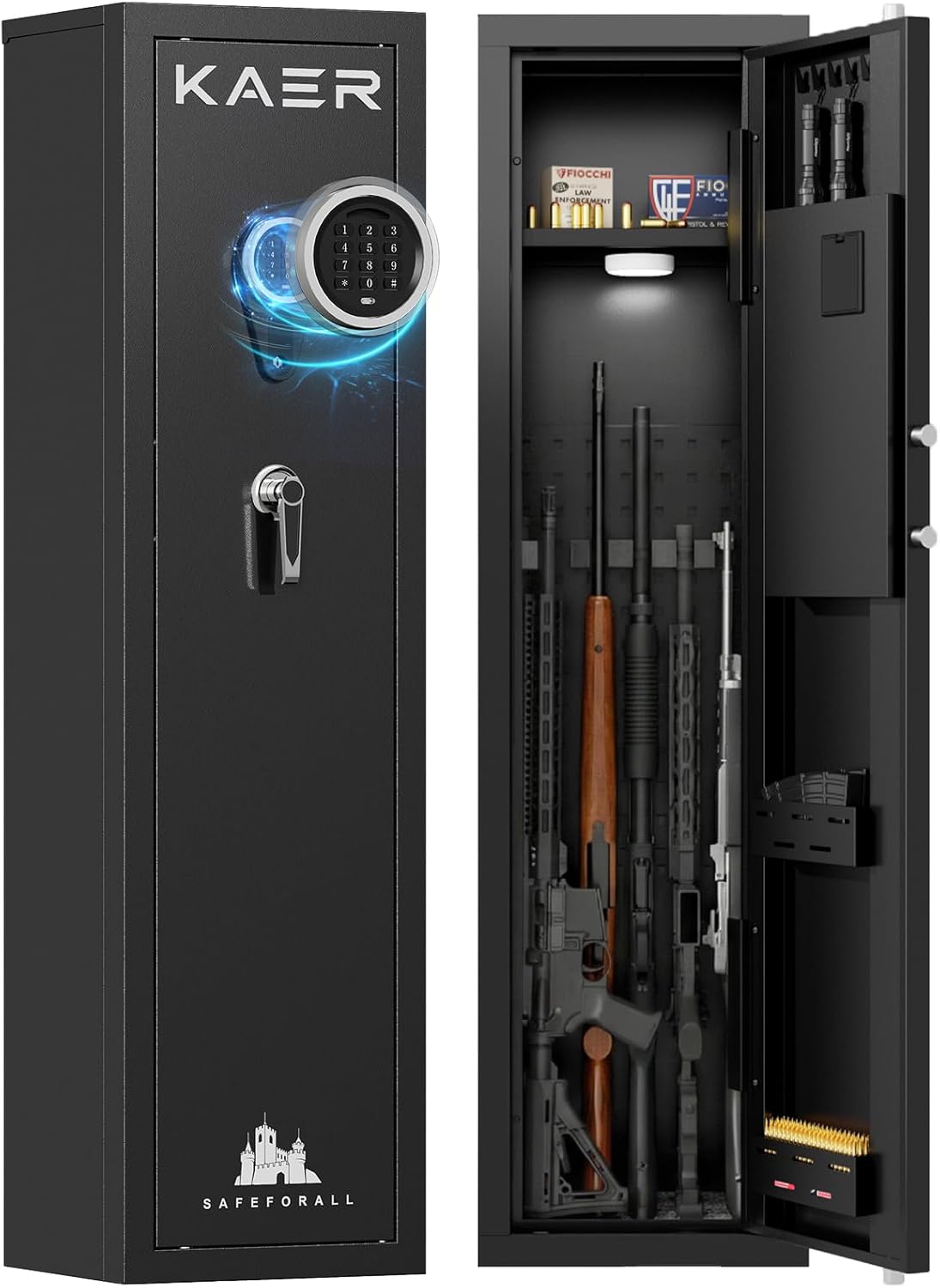 3-5 Long Gun Safe for Scoped Rifles & Shotguns