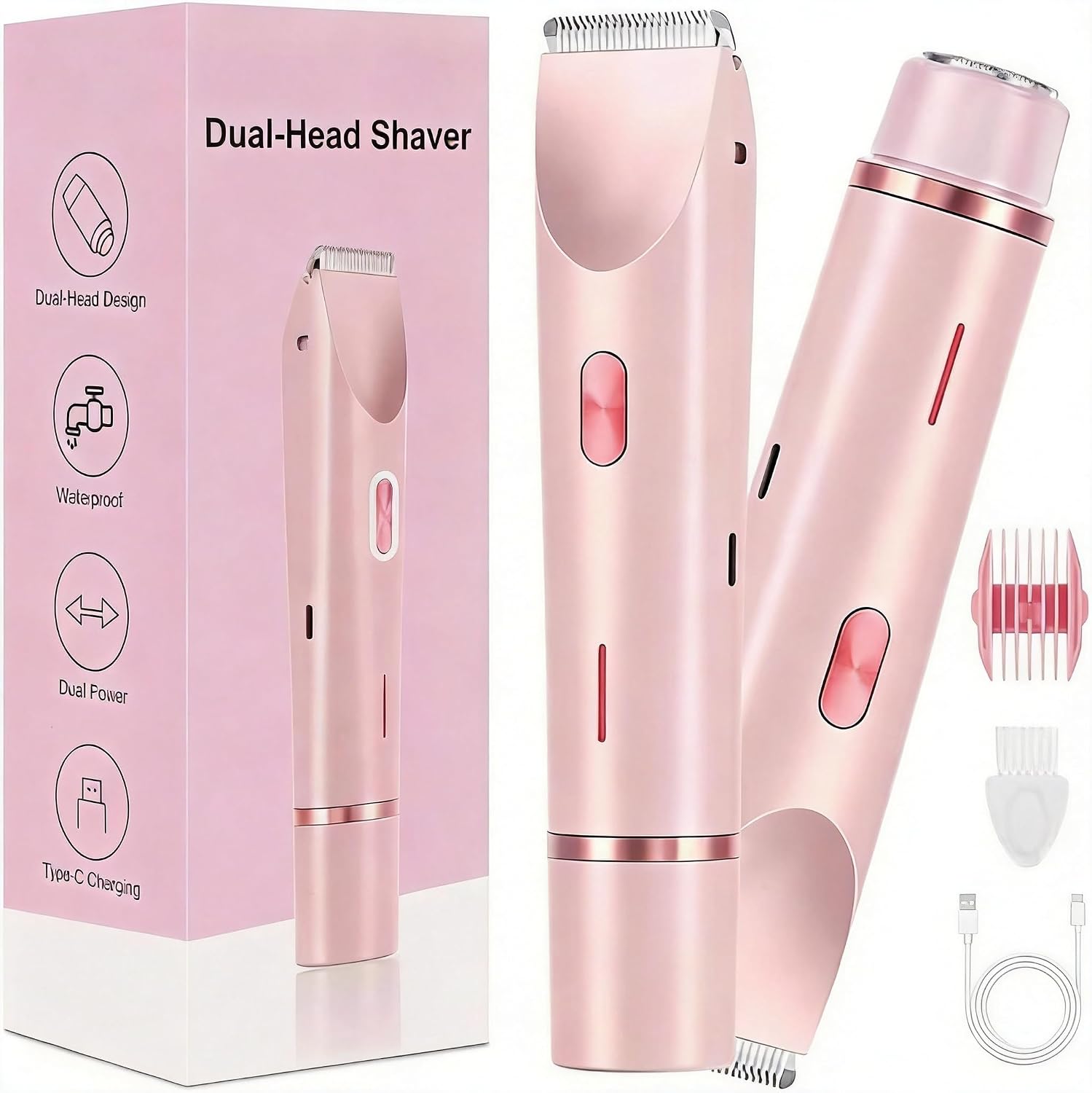 Dermave 2-in-1 Bikini Shaver Trimmer