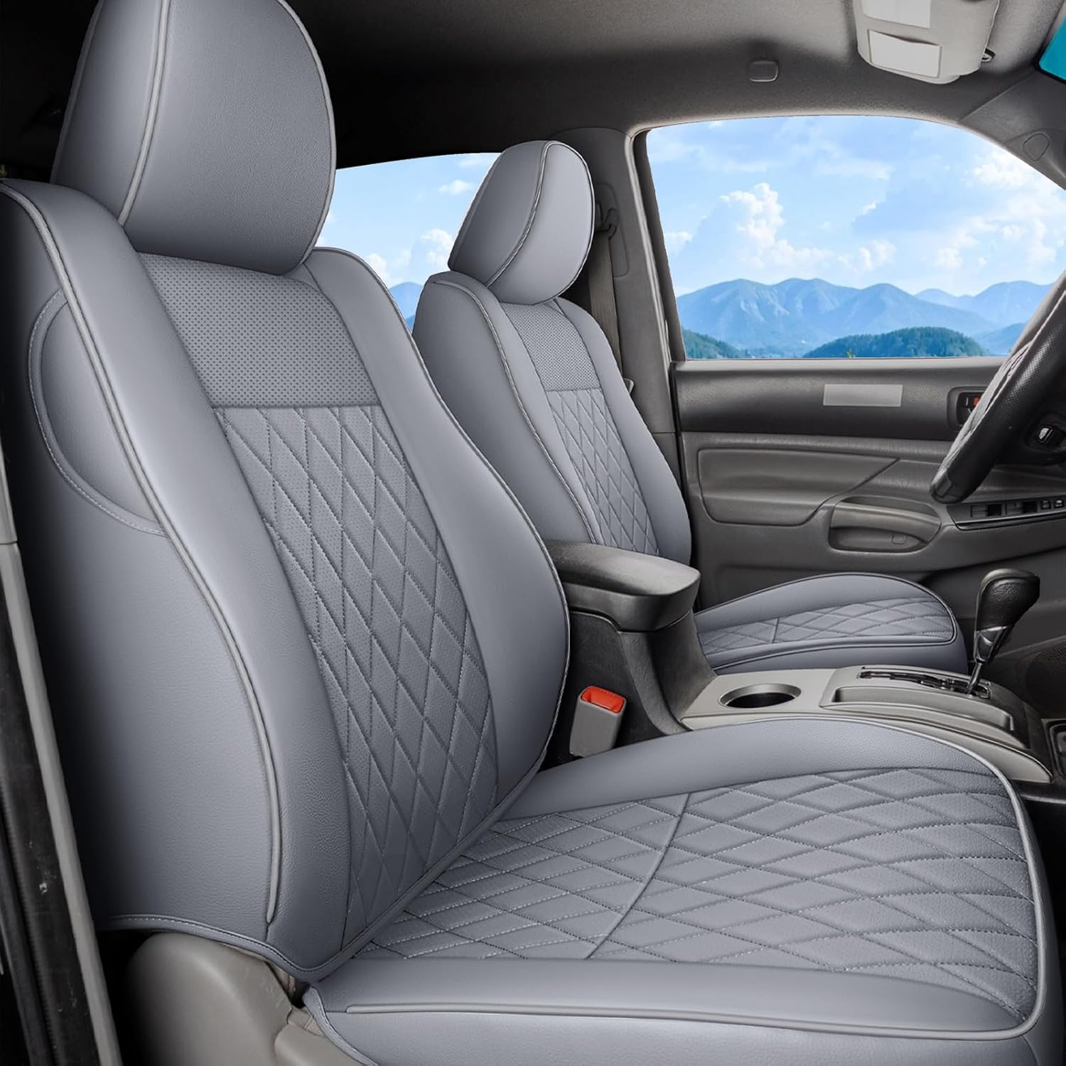 Coverado Tacoma Custom Faux Leather Seat Covers