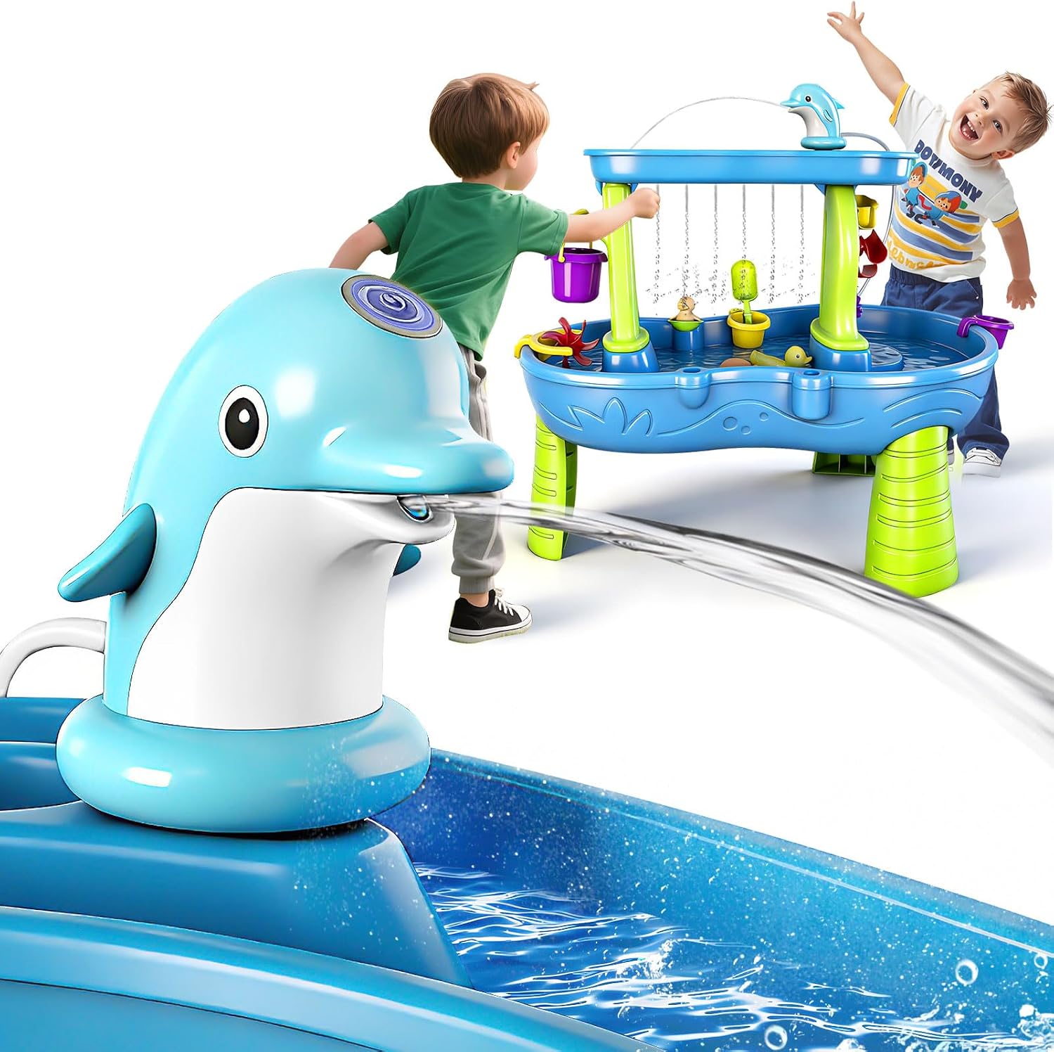 Cordless Water Table Pump for Kids
