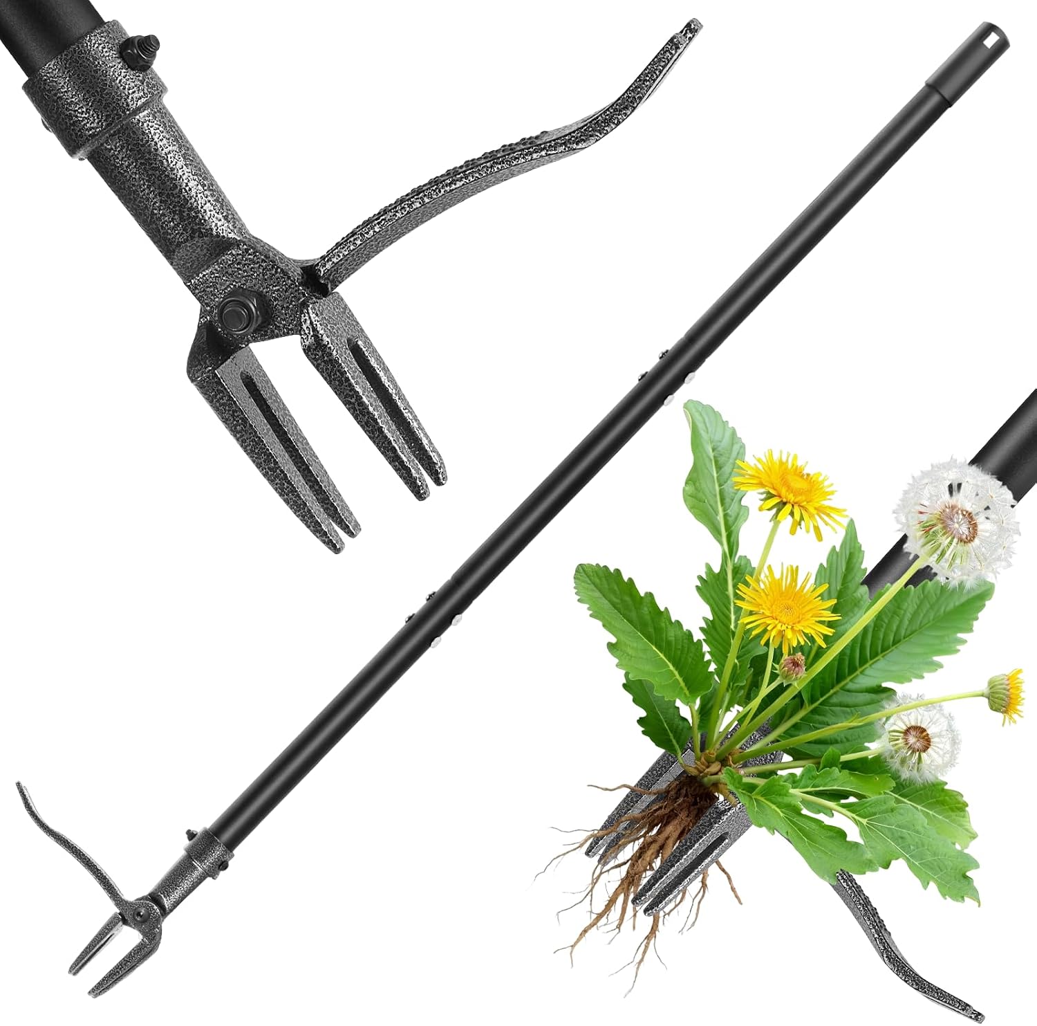 Stand Up Weed Puller Tool