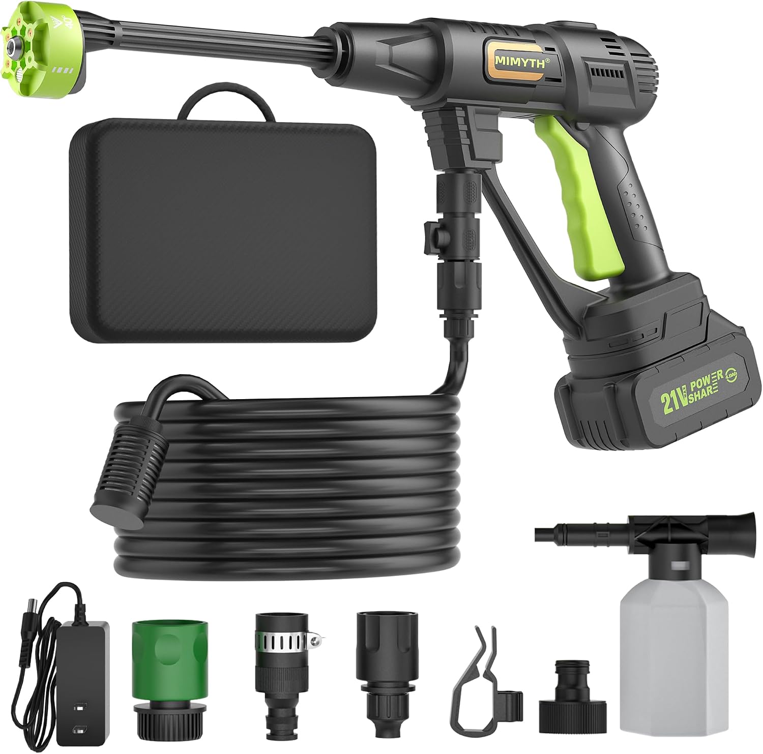 Cordless Handheld Portable Battery-Powered Pressure Washer