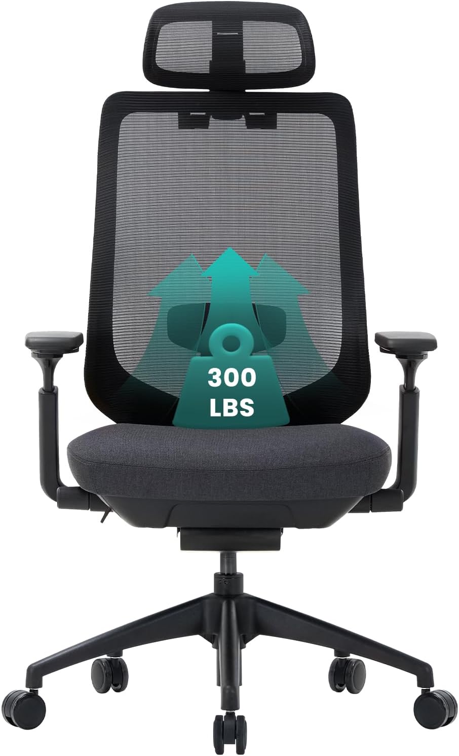 MALOL Ergonomic Mesh Executive Office Chair (Black)