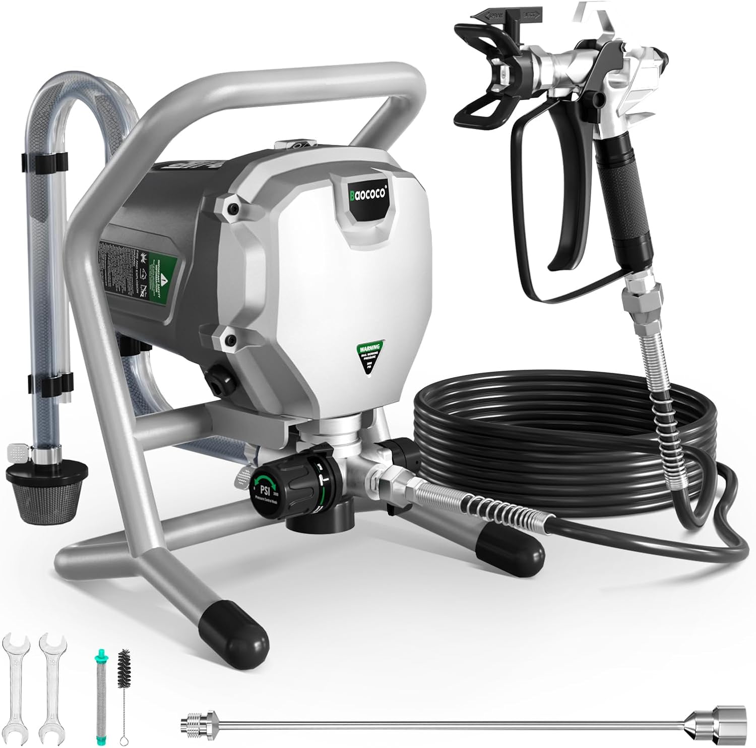 Electric Airless Paint Sprayer Kit
