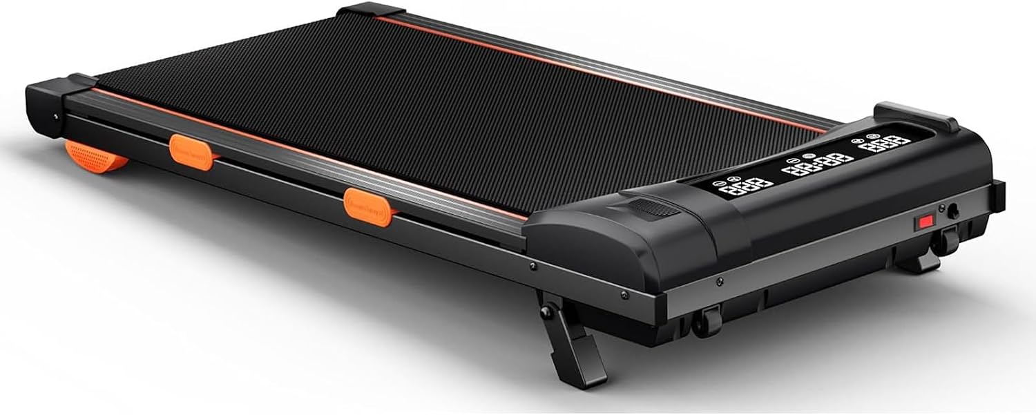 Under Desk Walking Pad Treadmill with Incline