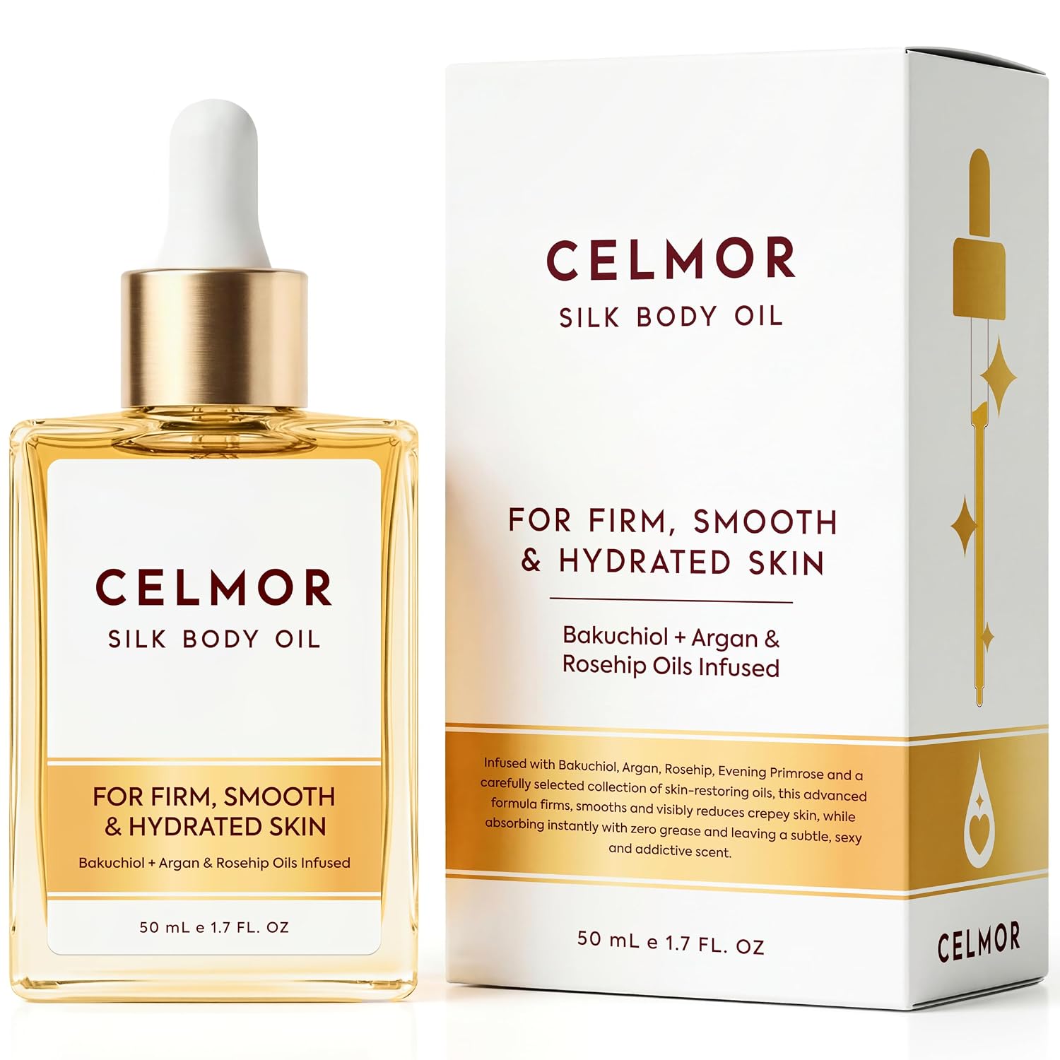 CELMOR Silk Anti-Aging Body Oil