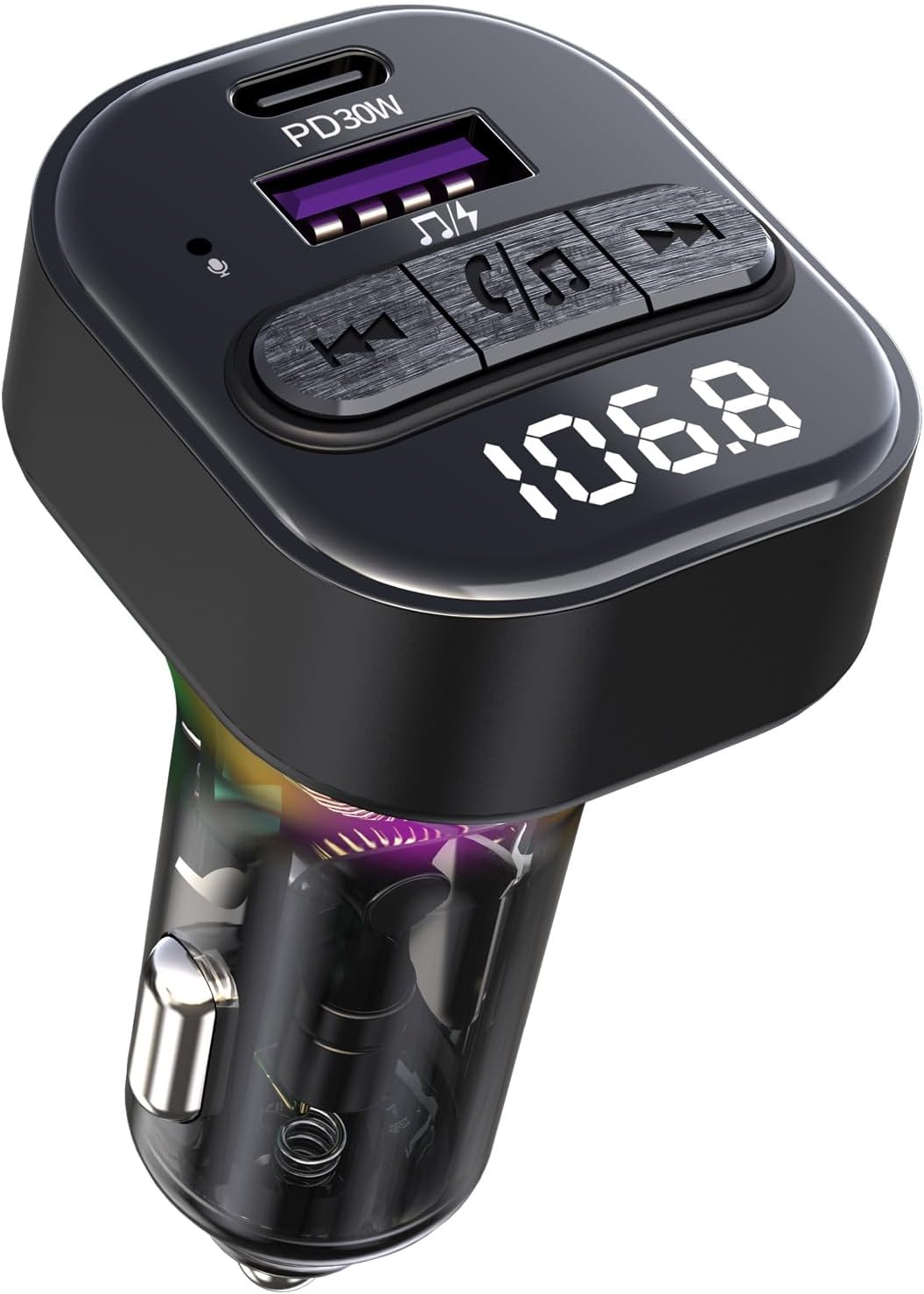 Bluetooth Car FM Transmitter Adapter
