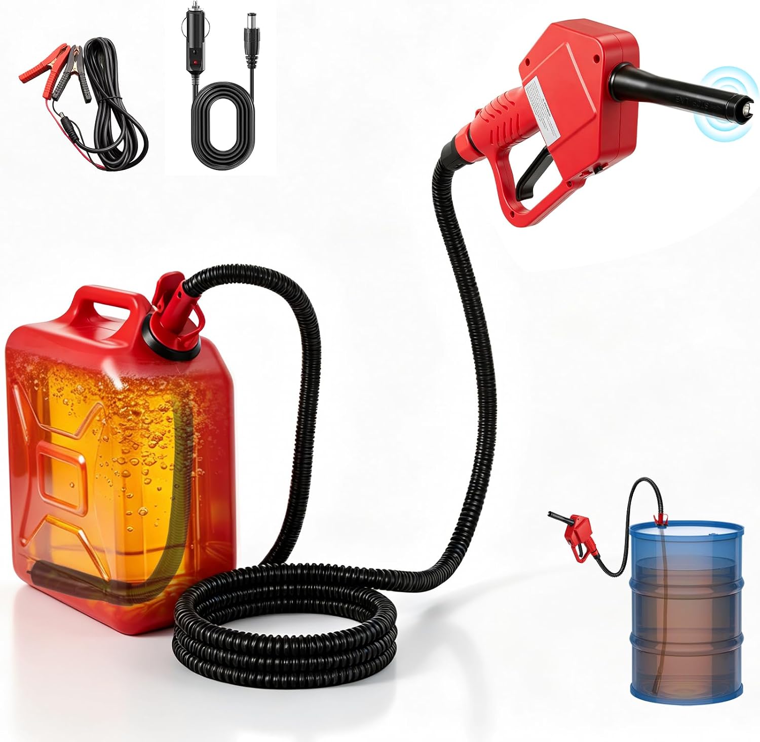 Portable Fuel Transfer Pump Auto-Stop