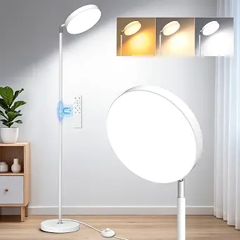 15,000 Lux Light Therapy Floor Lamp