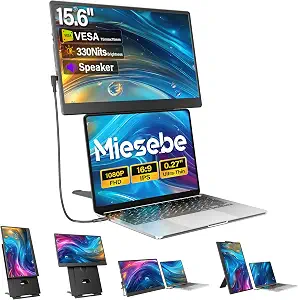 15.6″ FHD 1080P IPS Dual Portable Laptop Screen Extender