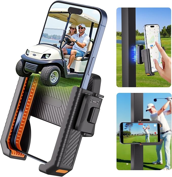 Magnetic Golf Cart Phone Holder (N52 Magnet Base)