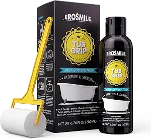 Bathtub Non-Slip Grip Coating Kit with Application Roller