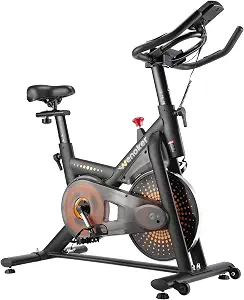 Wenoker Magnetic Indoor Exercise Bike with App Connectivity