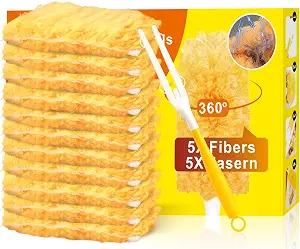 30 Count Heavy Duty Duster Refills – Compatible with Swiffer Duster Handles