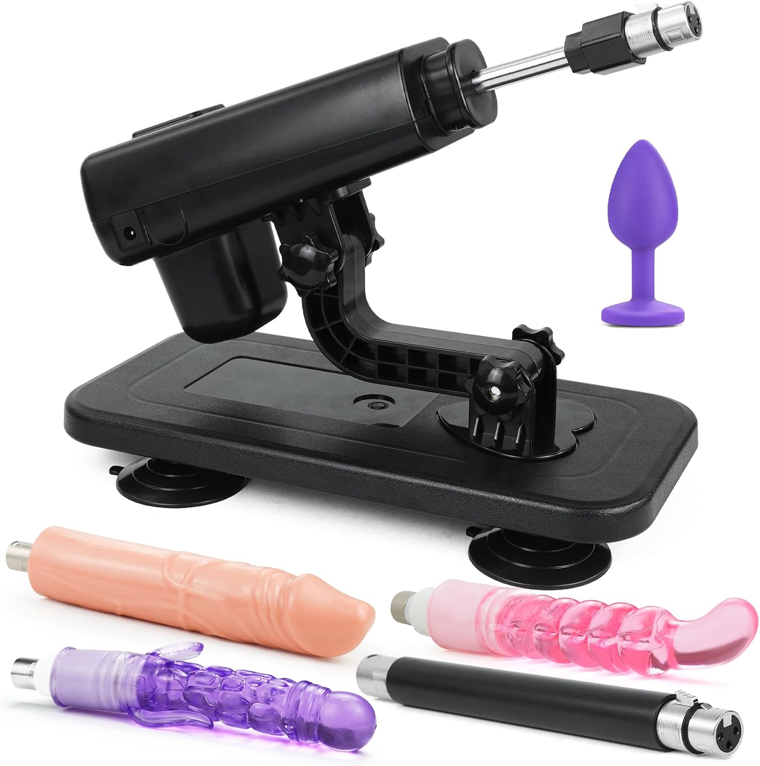 Automatic Thrusting Machine with 3XLR Attachments & Heavy-Duty Suction Base