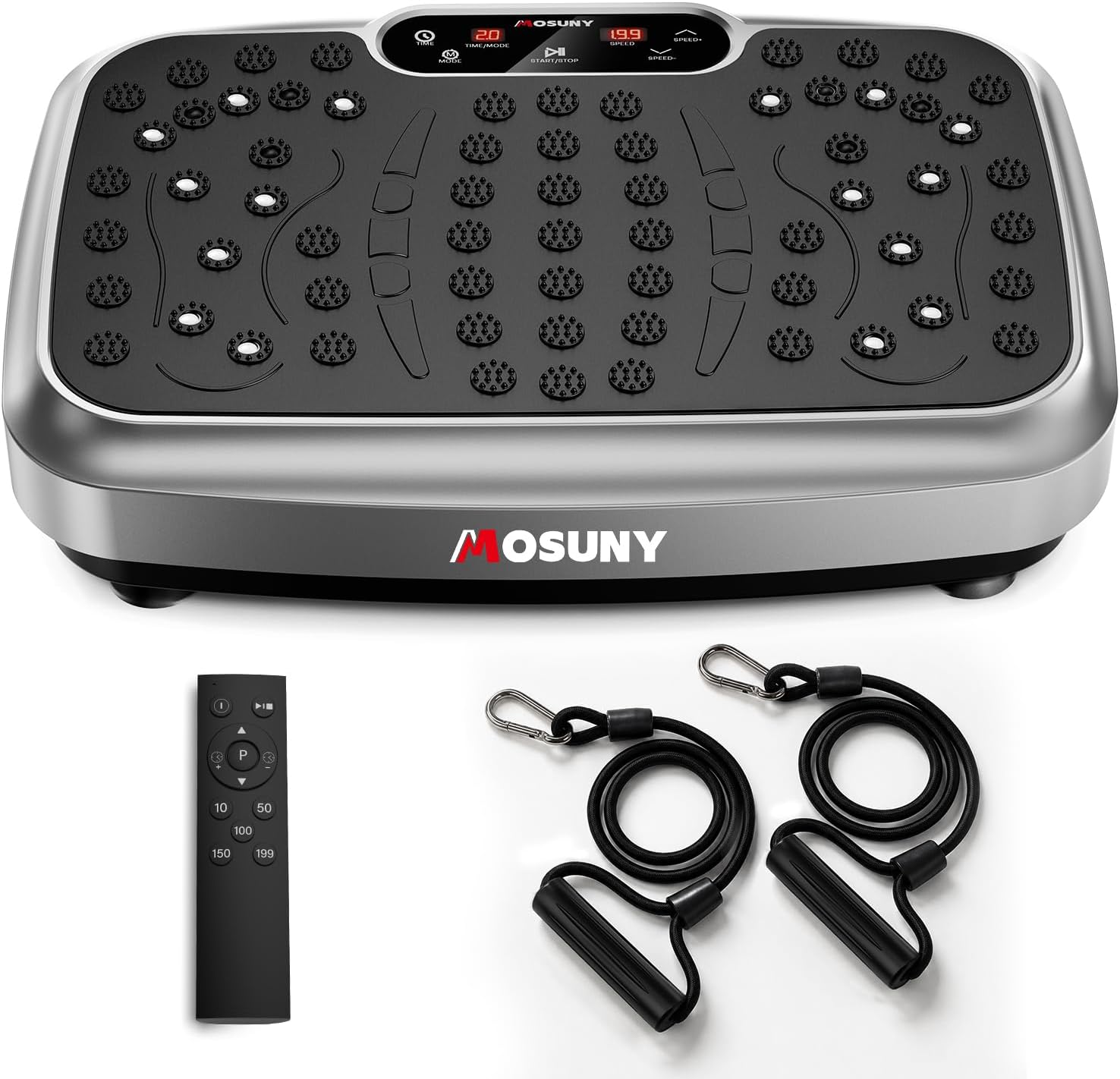 Dual-Motor Vibration Plate for Lymphatic Drainage & Full Body Workout
