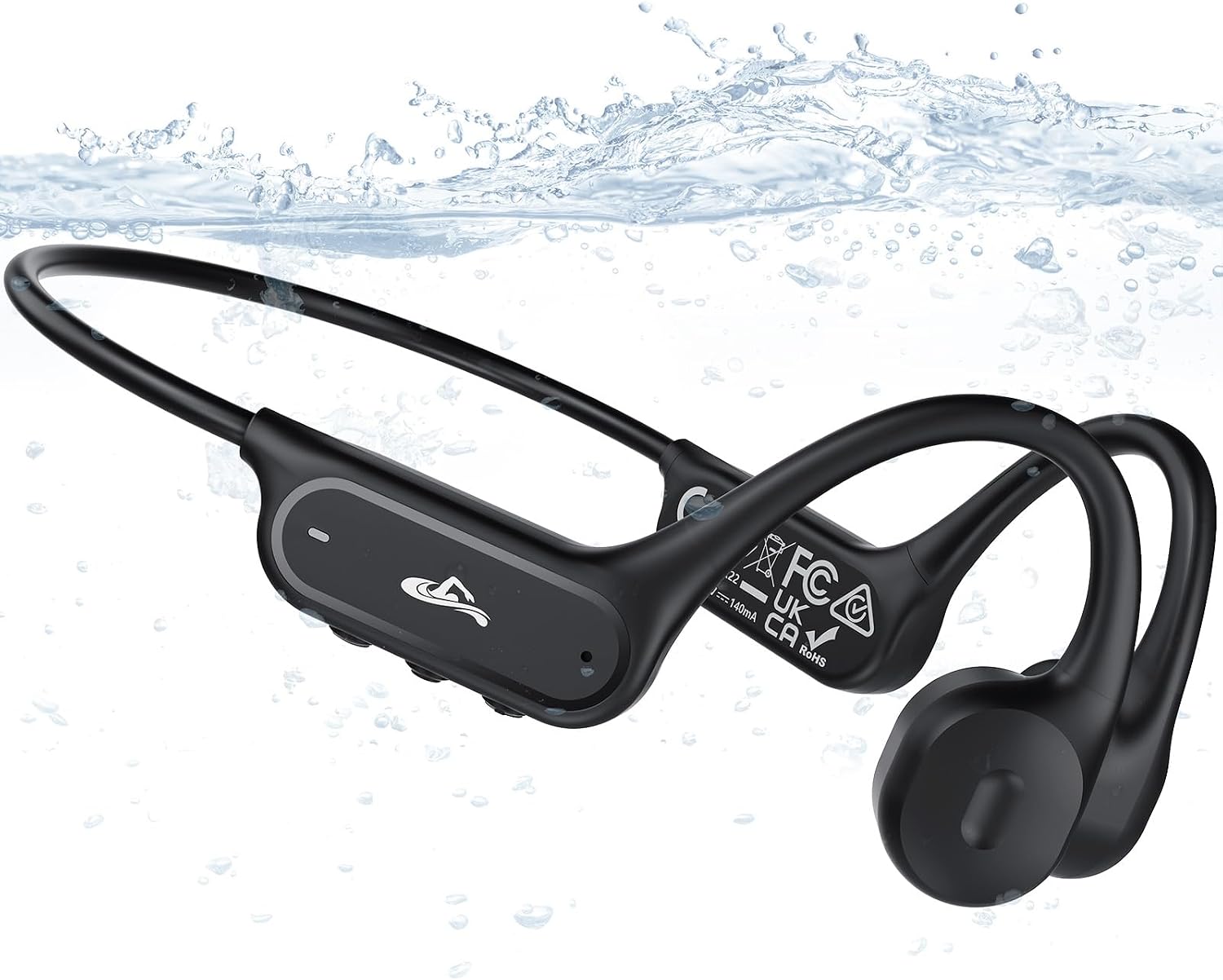 IP68 Waterproof Bone Conduction Swimming Headphones