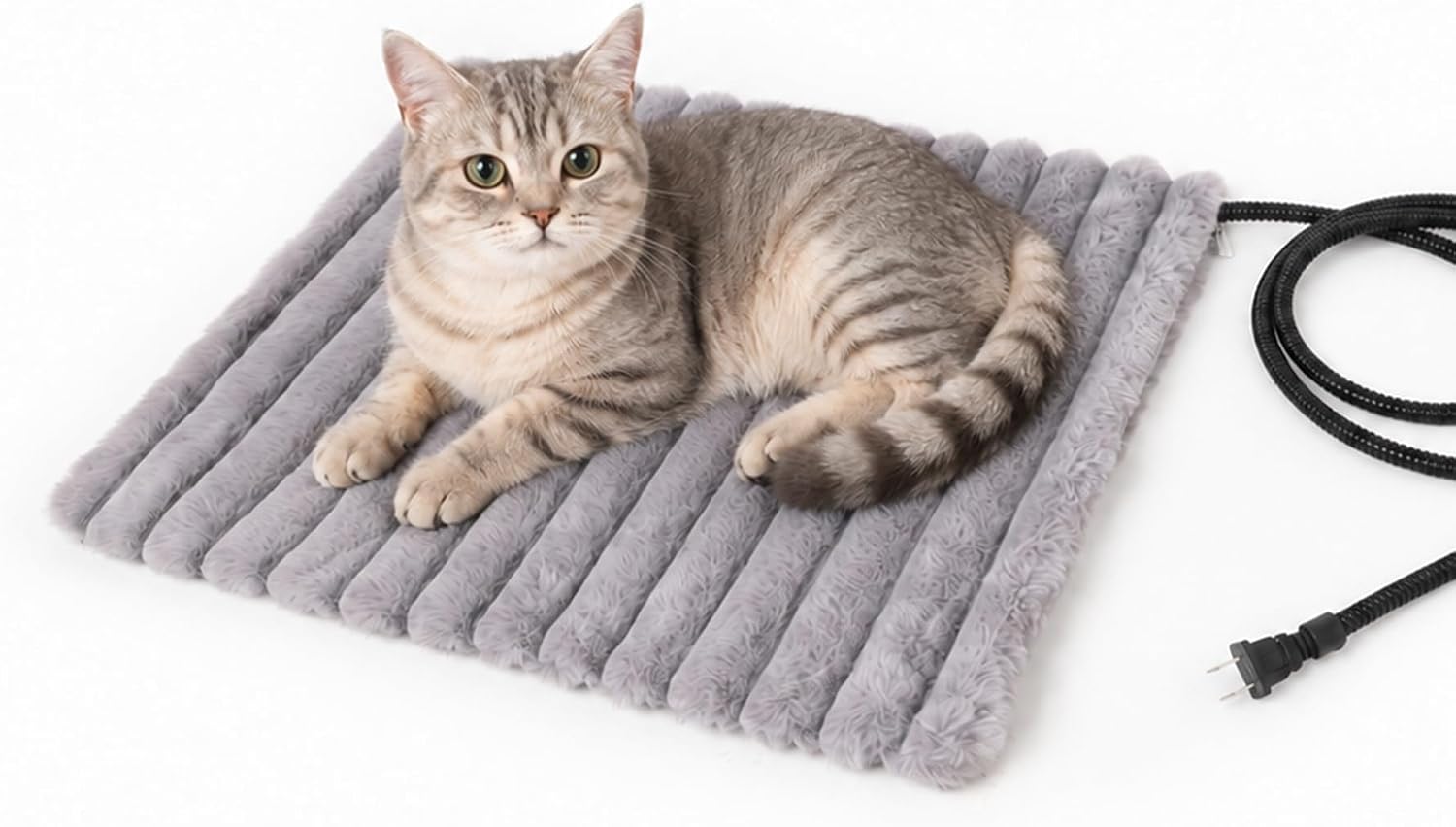 Electric Pet Heating Pad for Cats & Dogs (15.7″ x 27.6″)