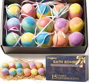 15-Pack Mini Bath Bomb Gift Set