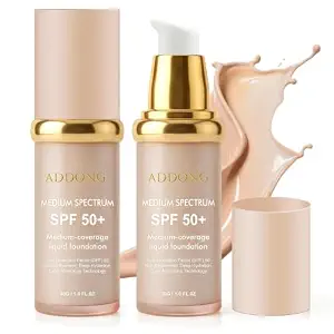 Color-Changing SPF 50 Foundation 2-Pack